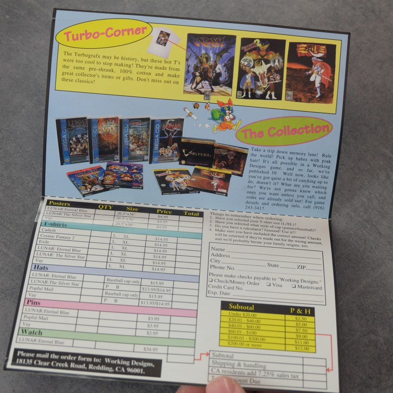 Lunar The Silver Star SEGA