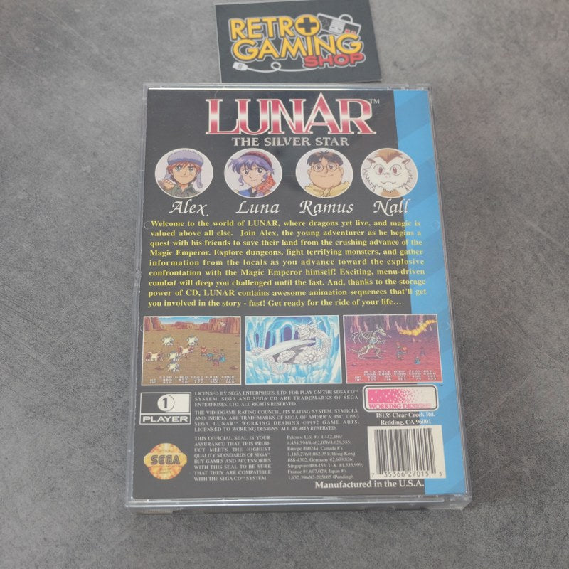 Lunar The Silver Star SEGA