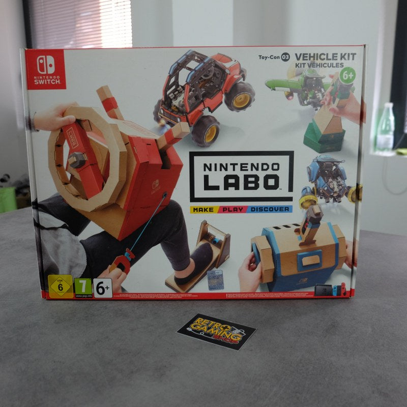 Nintendo Labo 03 Vehicle Kit Nuovo