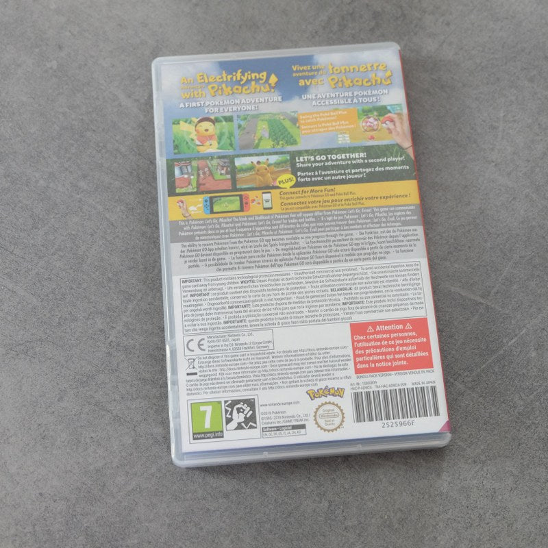 Pokemon Let's Go Pikachu + Pokeball Plus