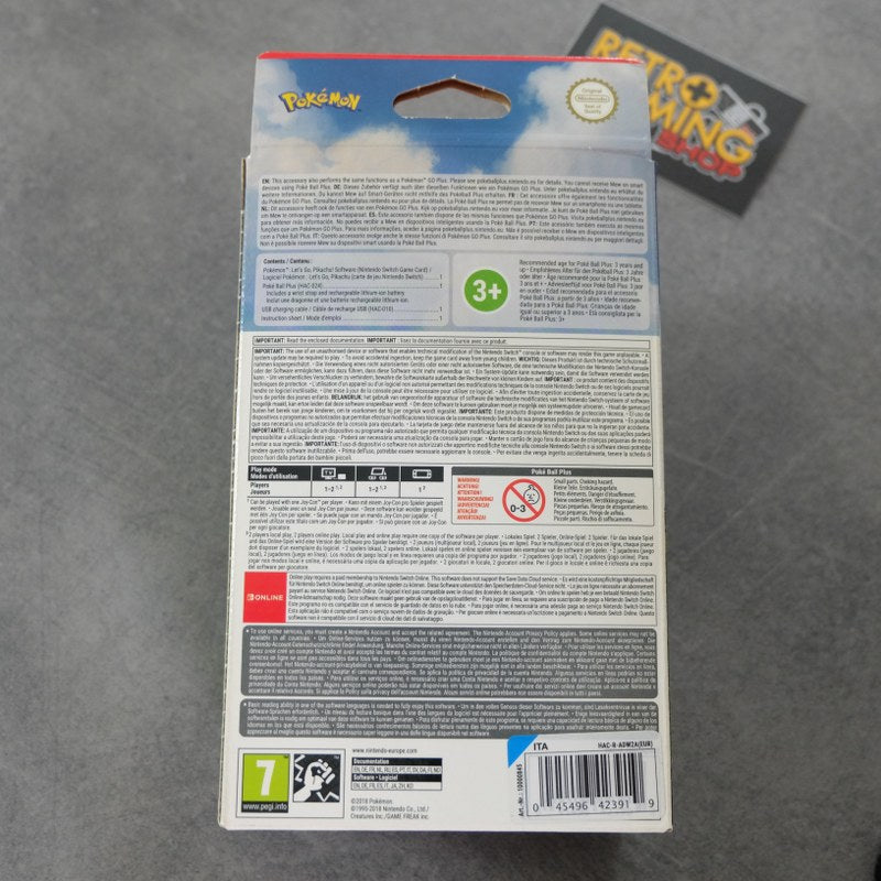 Pokemon Let's Go Pikachu + Pokeball Plus
