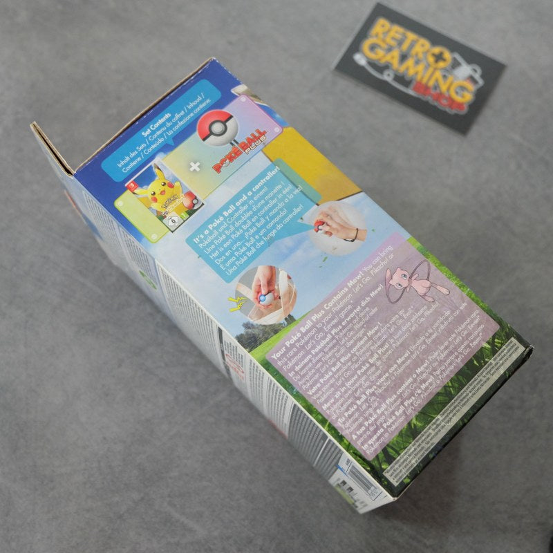 Pokemon Let's Go Pikachu + Pokeball Plus