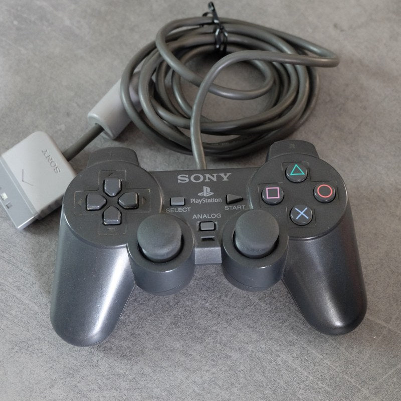 Dual Shock Playstation 1 Diamond Black Sony