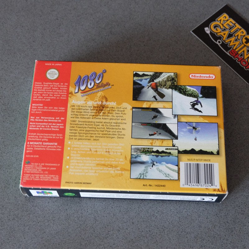 1080° Teneighty Snowboarding - Retrogaming Shop