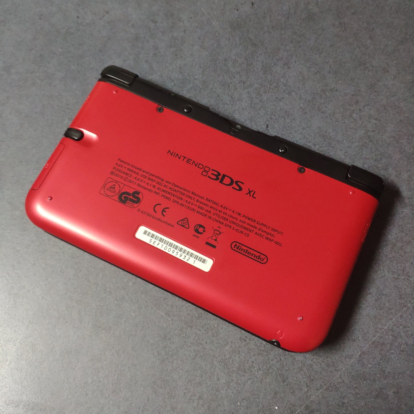 3ds Xl Rosso