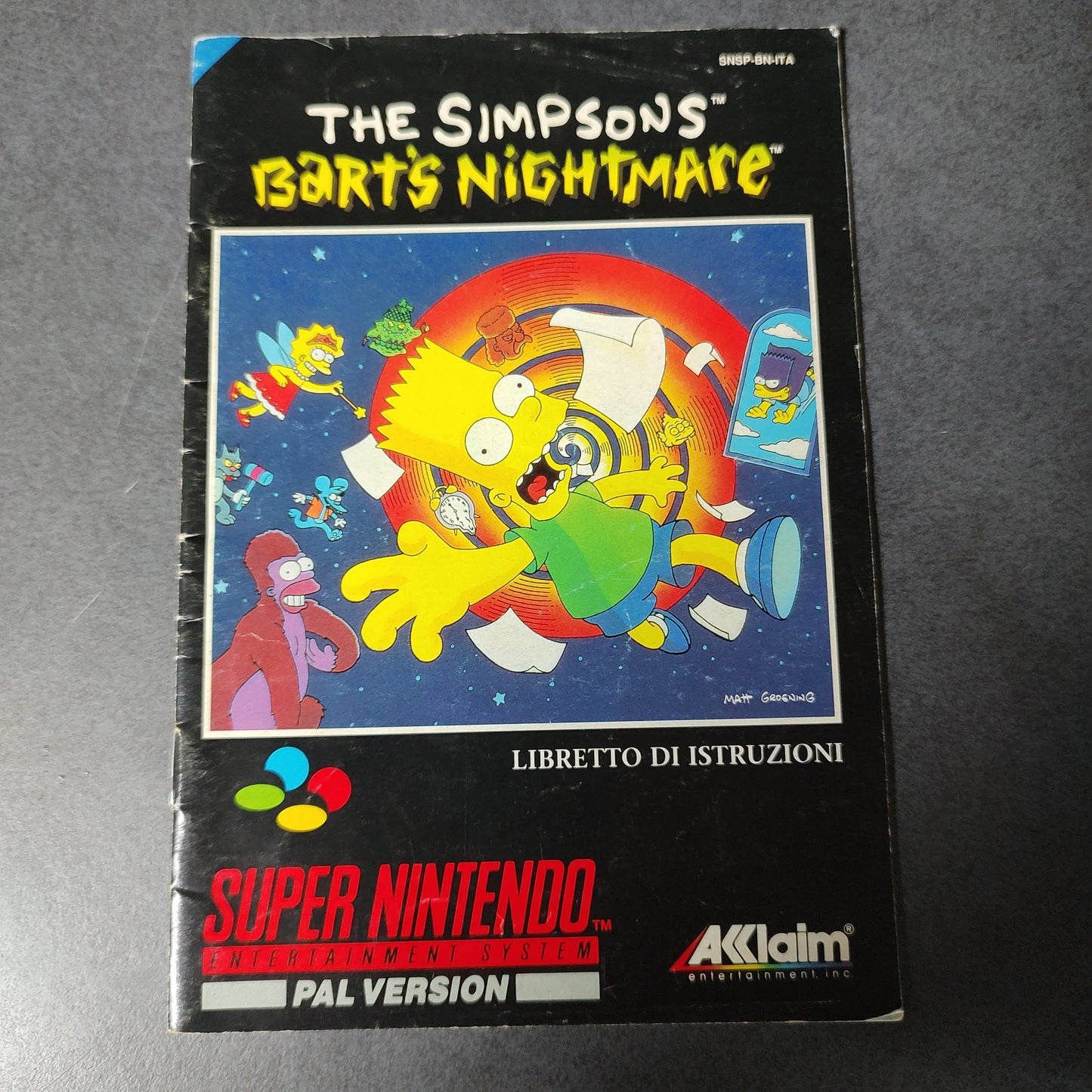 The Simpson's Bart's Nightmare