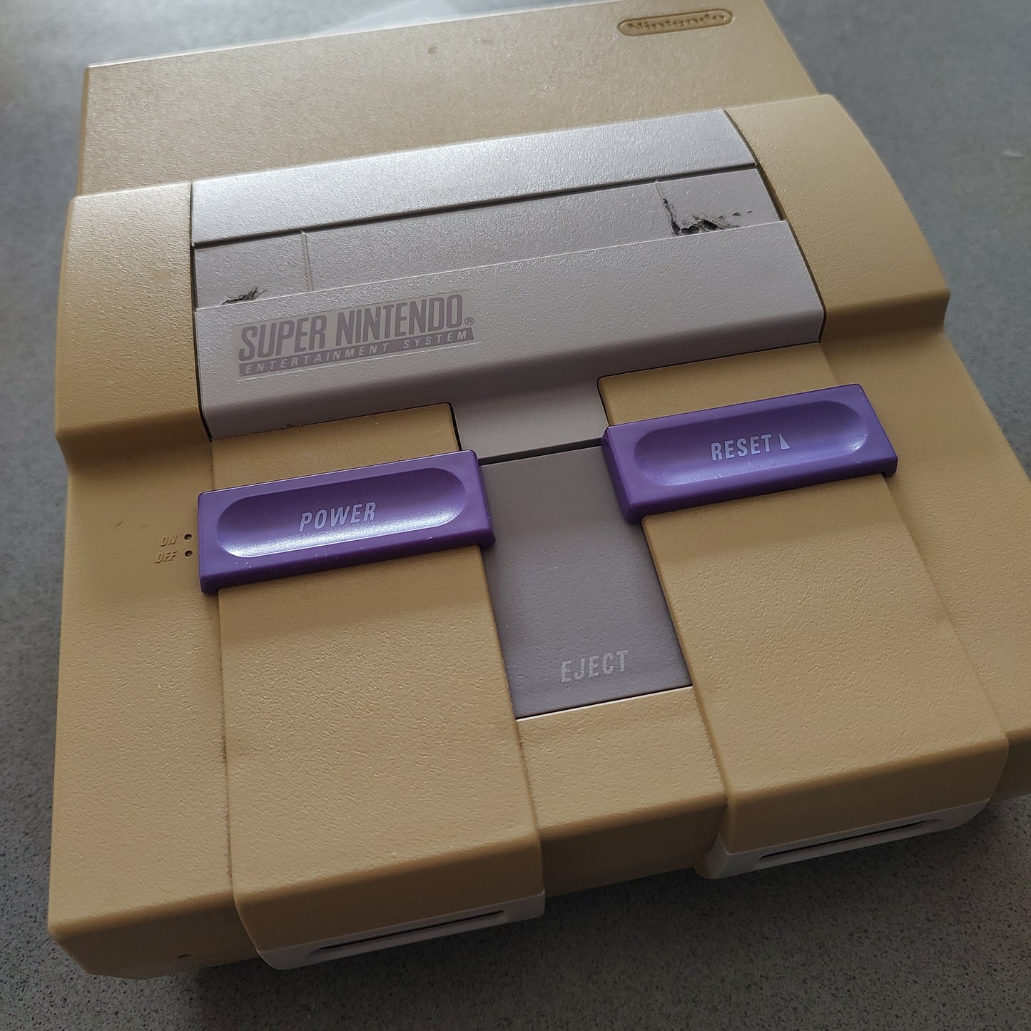 Super Nintendo USA non funzionante