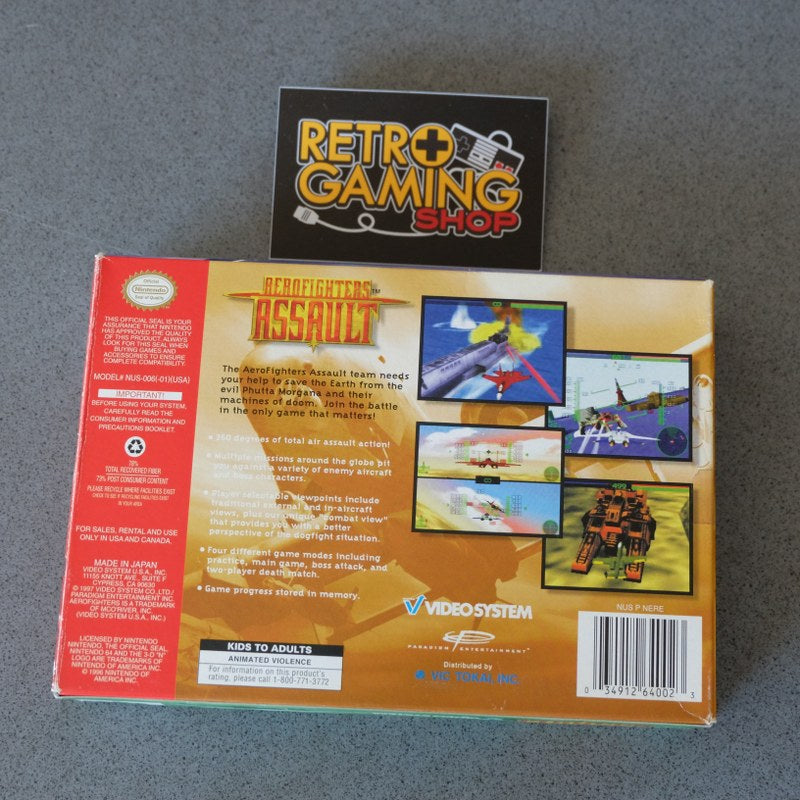 Aerofighters Assault - Nintendo
