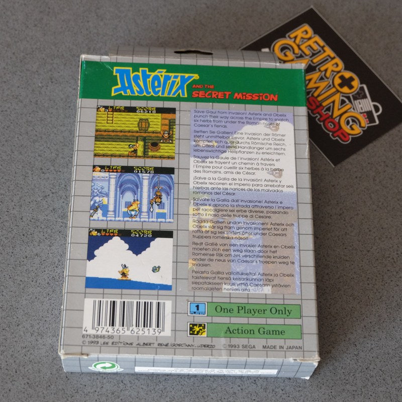 Asterix And The Secret Mission - SEGA