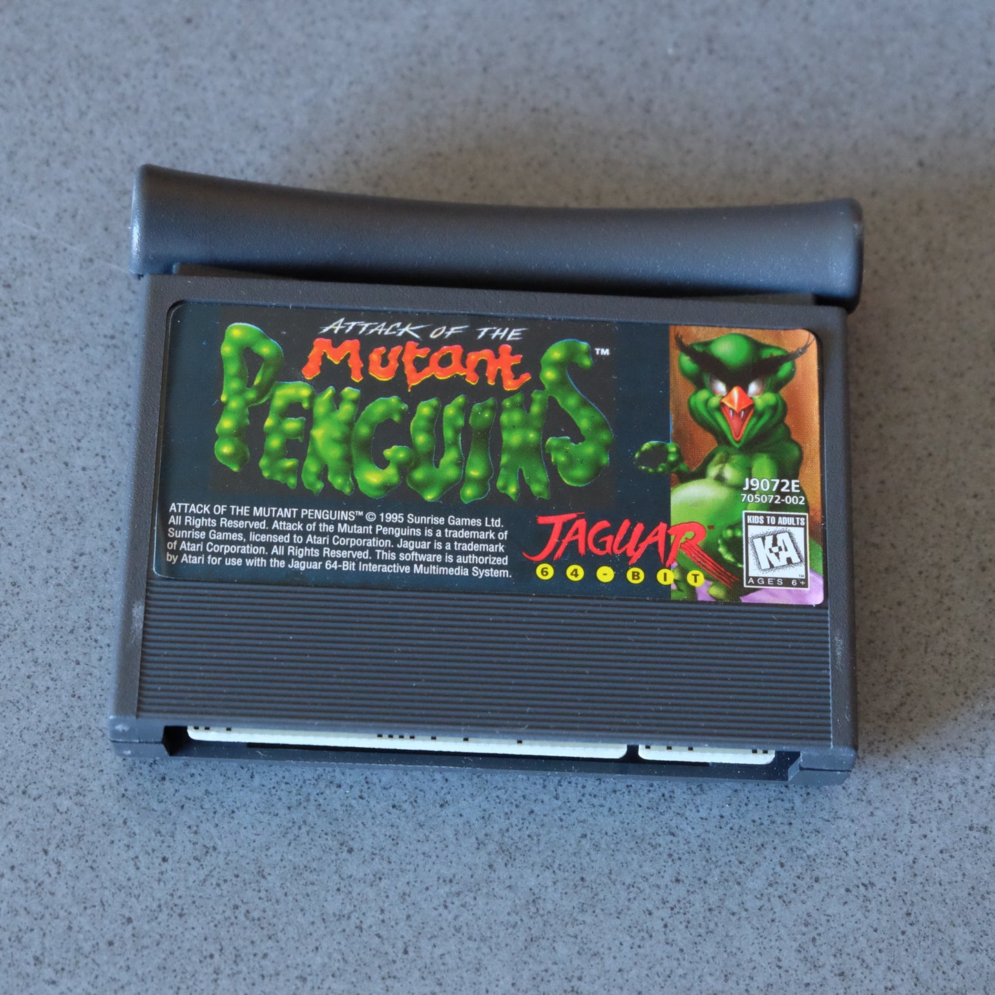 Attack of The Mutant Penguin Atari Jaguar