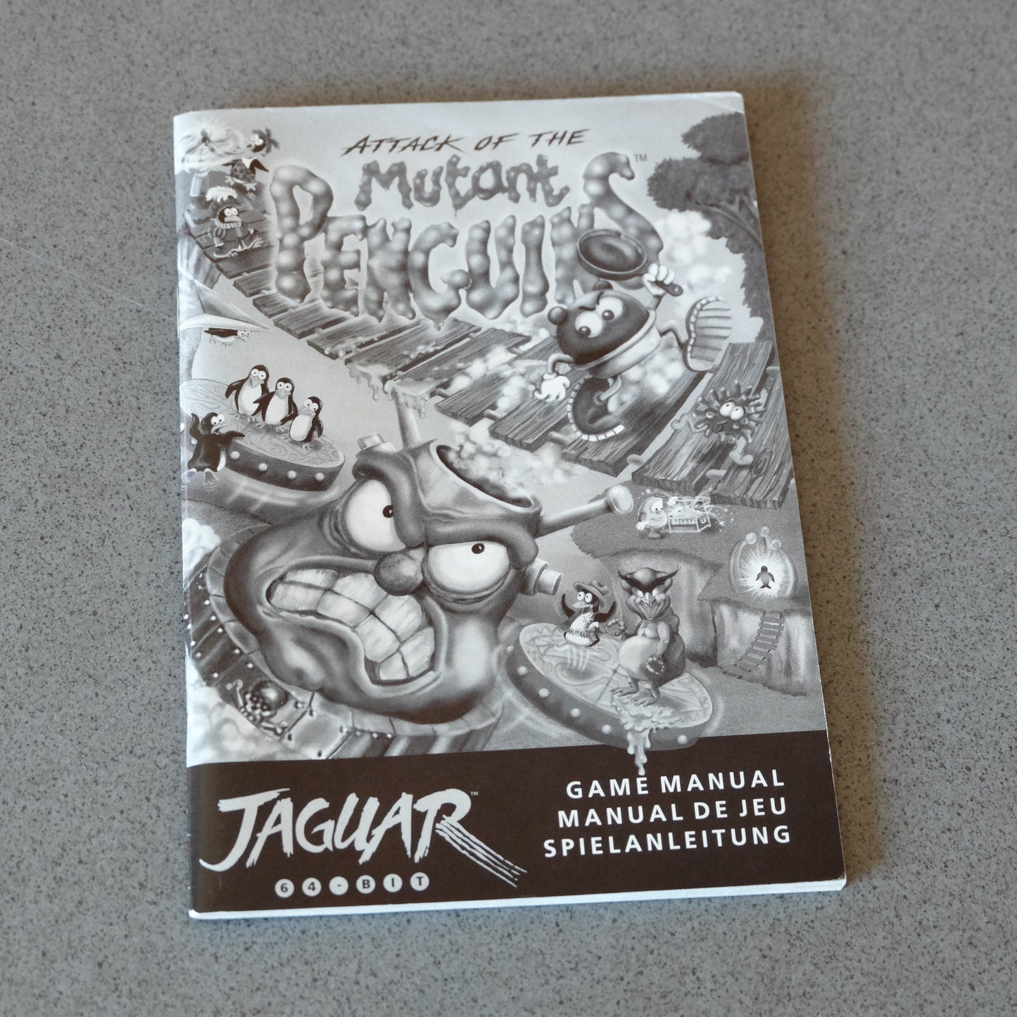 Attack of The Mutant Penguin Atari Jaguar