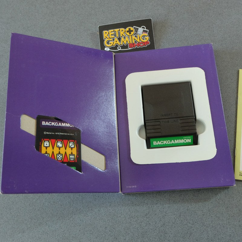 Backgammon Intellivision - Retrogaming Shop