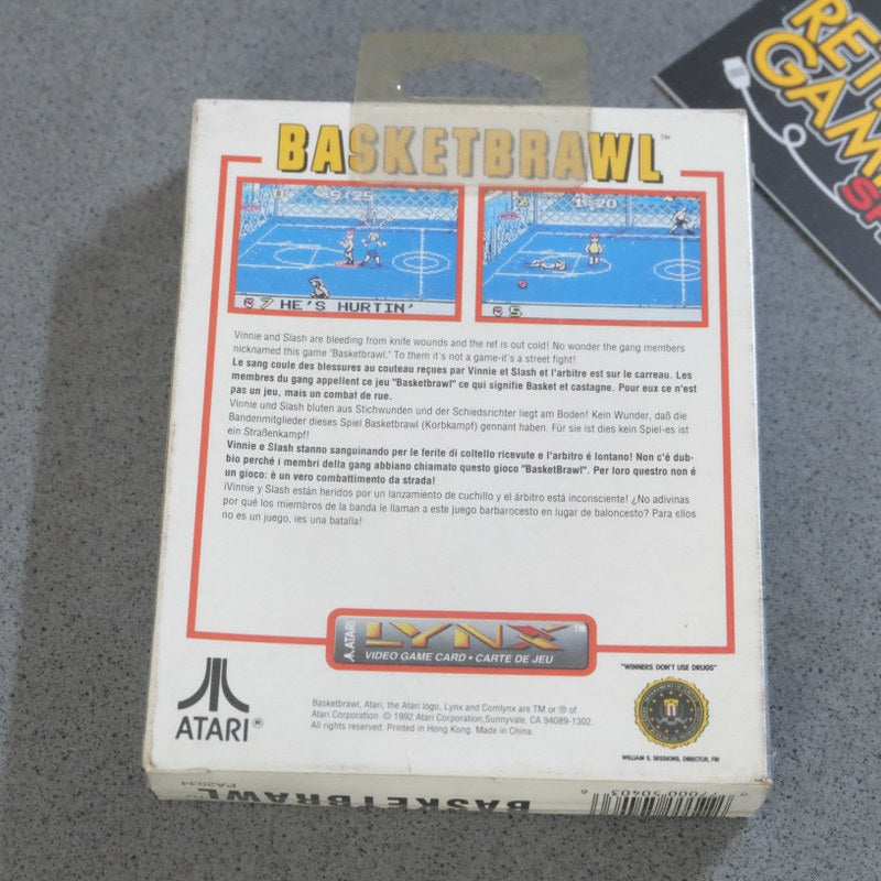 Basketbrawl Lynx Nuovo - Atari