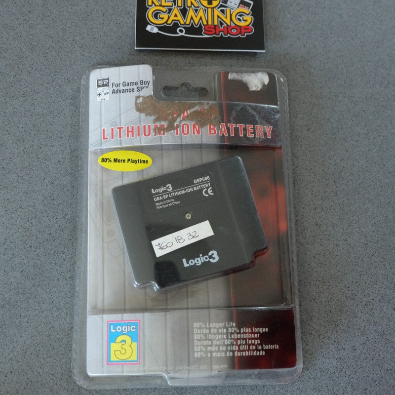 Game Boy Advance Lithium Ion Battery Nuova - Nintendo