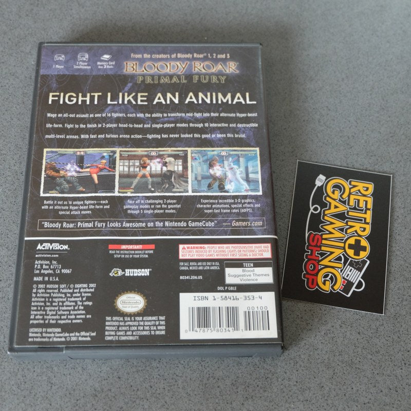 Bloody Roar Primal Fury - Nintendo