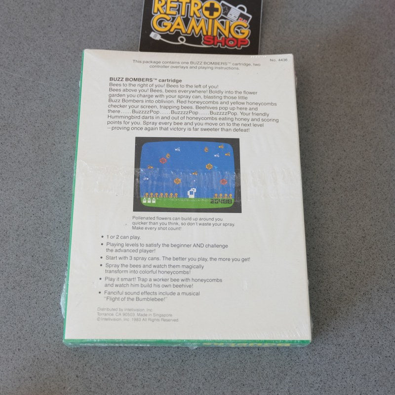 Buzz Bombers Nuovo Intellivision - Retrogaming Shop
