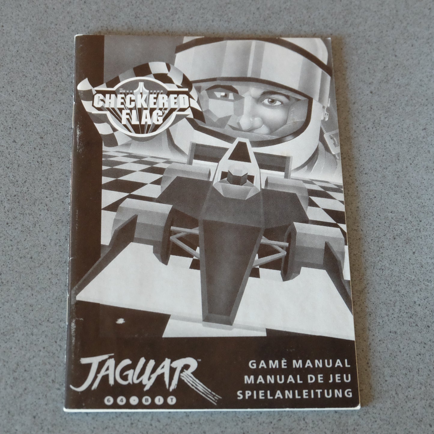 Checkered Flag Atari Jaguar