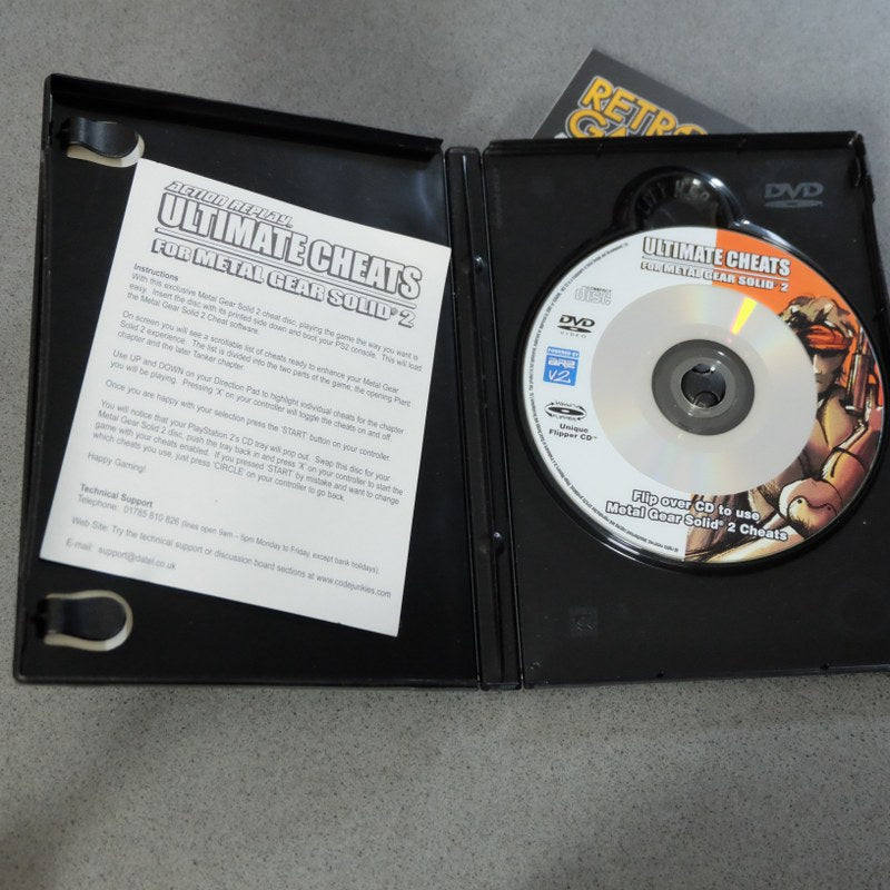 Ultimate Cheats For Metal Gear Solid 2 - Sony