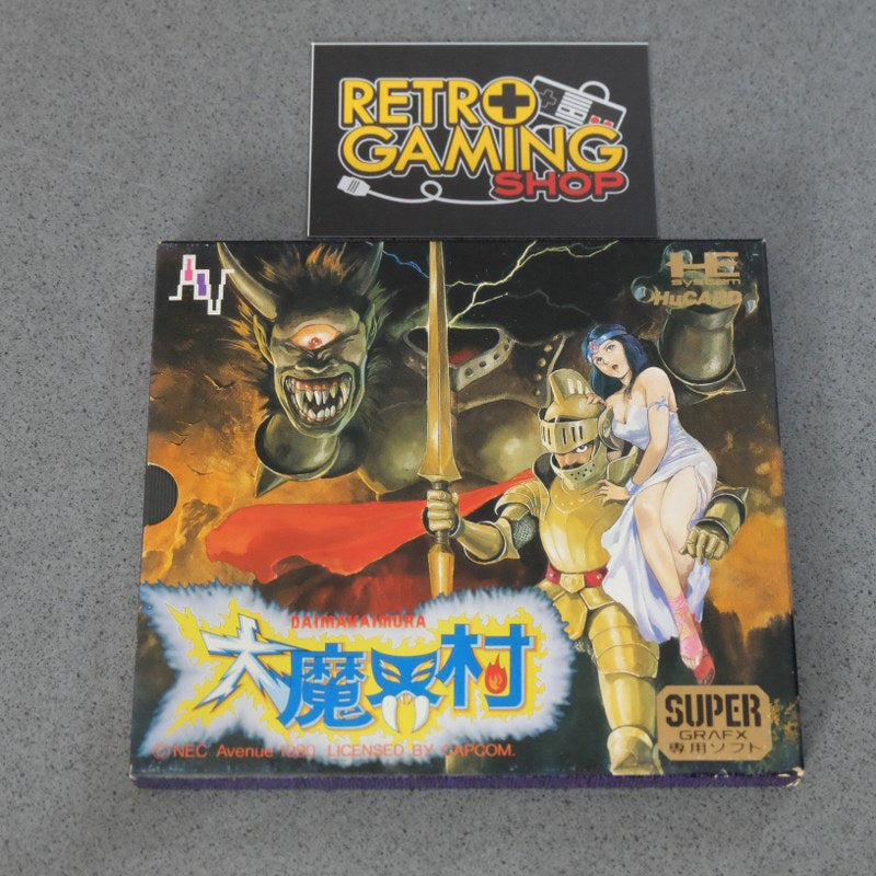 Daimakaimura Pc Engine SuperGrafx