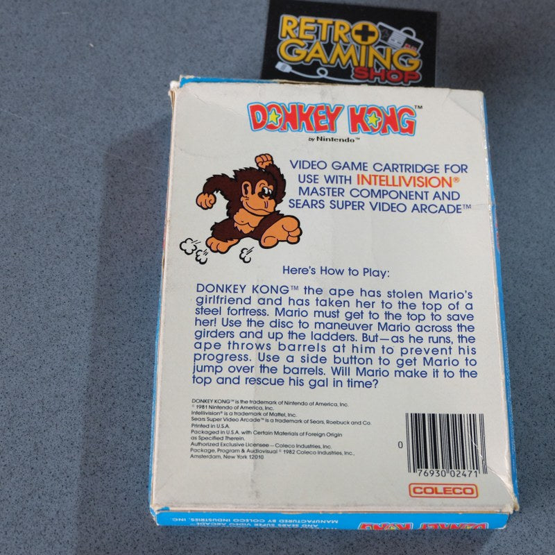 Donkey Kong Colecovision - Retrogaming Shop