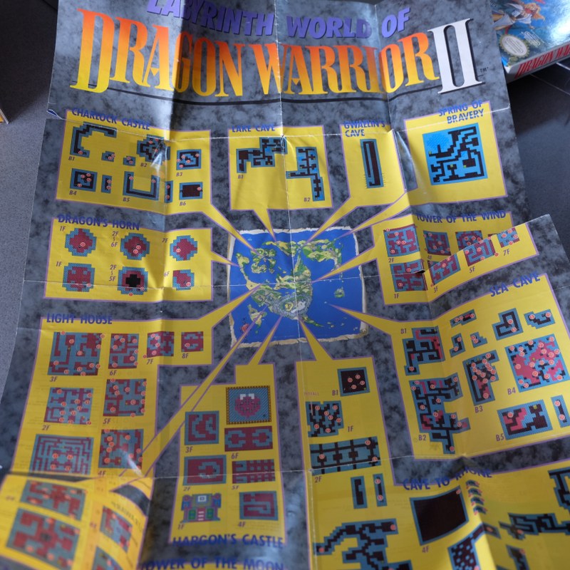 Dragon Warrior 2 II USA - Nintendo