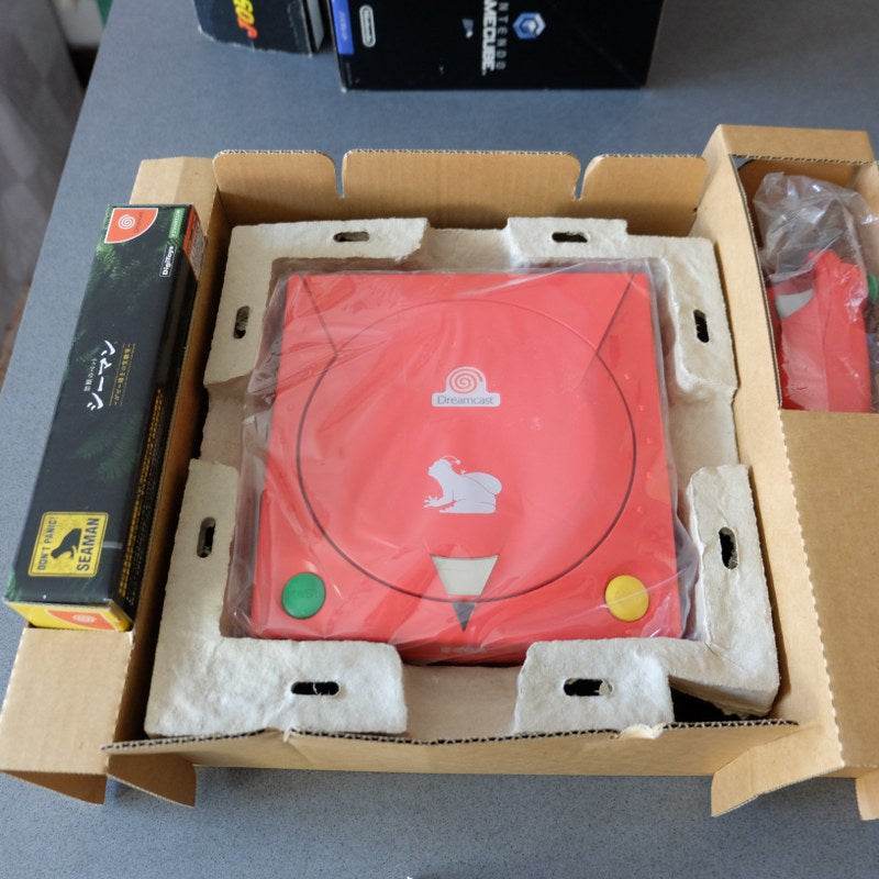 Dreamcast Seaman Xmas Package Nuova