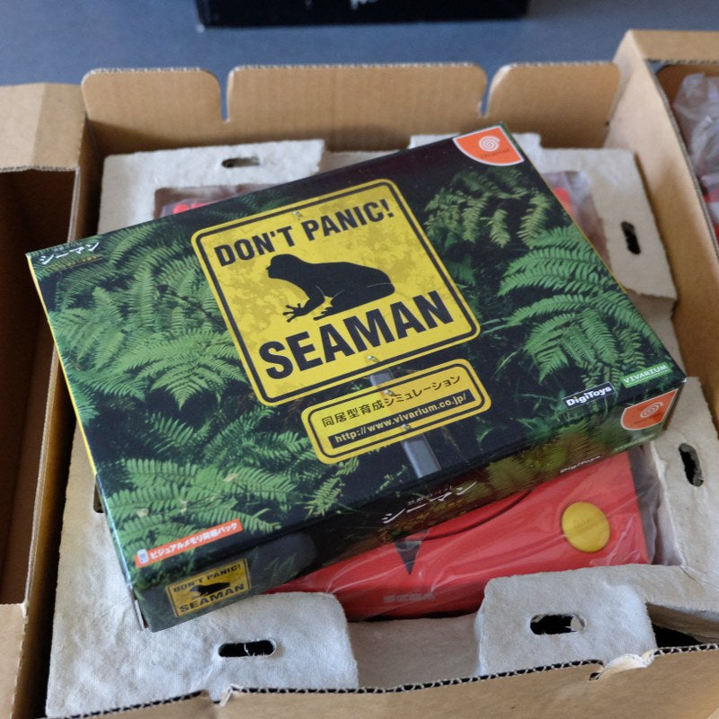 Dreamcast Seaman Xmas Package Nuova