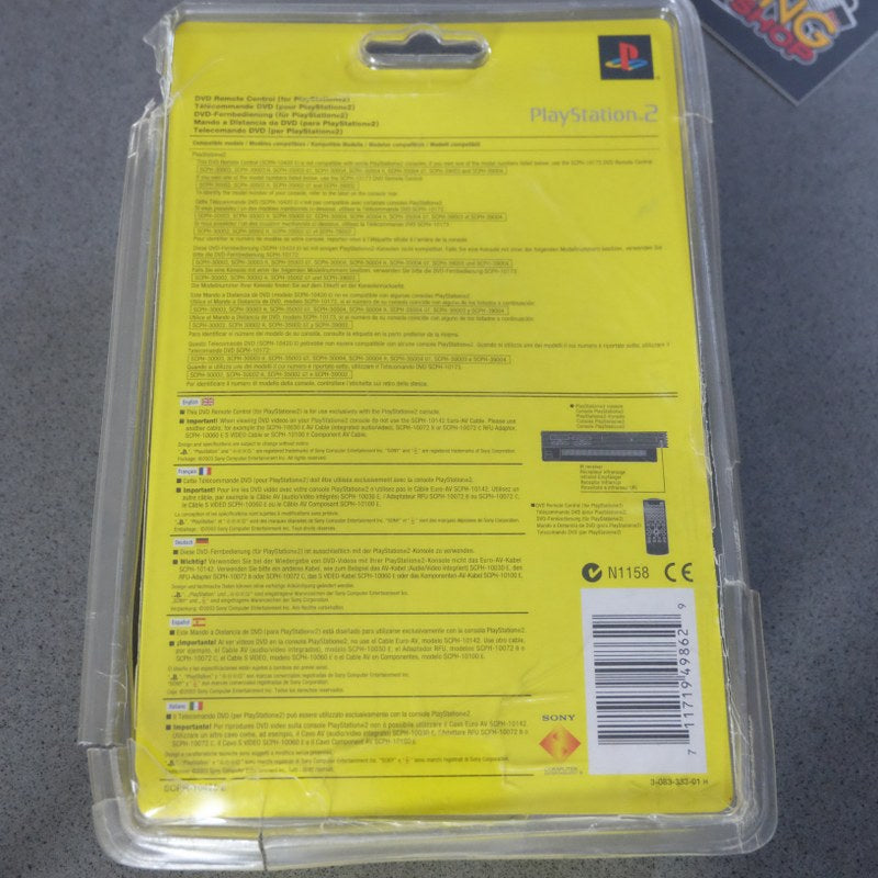 Dvd Remote Control Playstation 2 - Sony