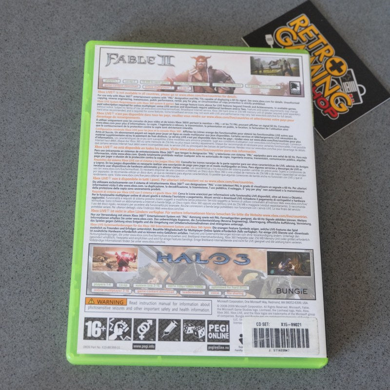Fable 2 Halo 3 Bundle