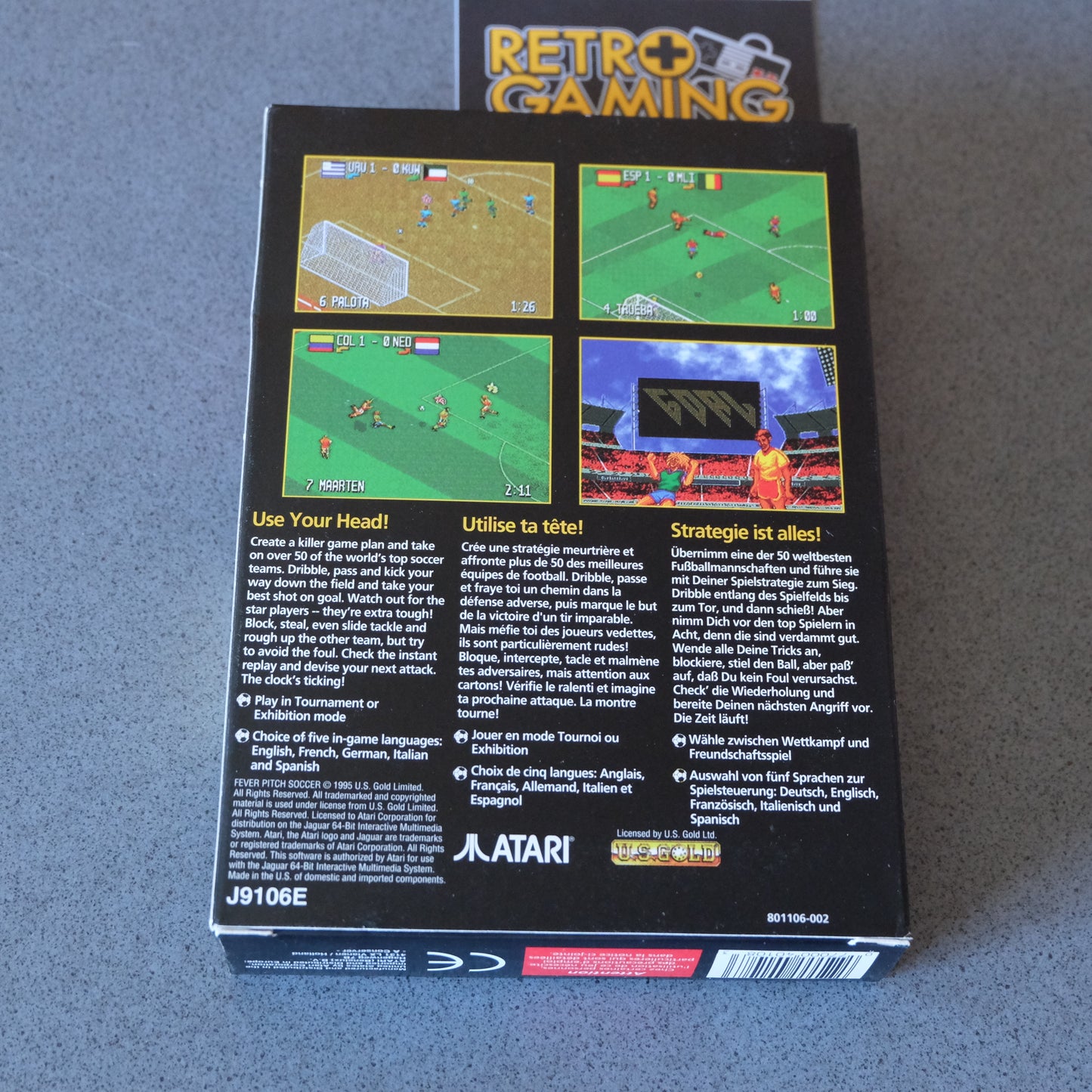 Fever Pitch Soccer Atari Jaguar
