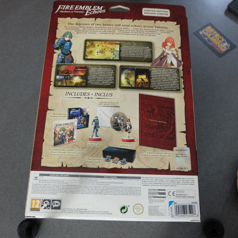 Fire Emblem Echoes Shadows of Valentia Limited Edition Nuovo