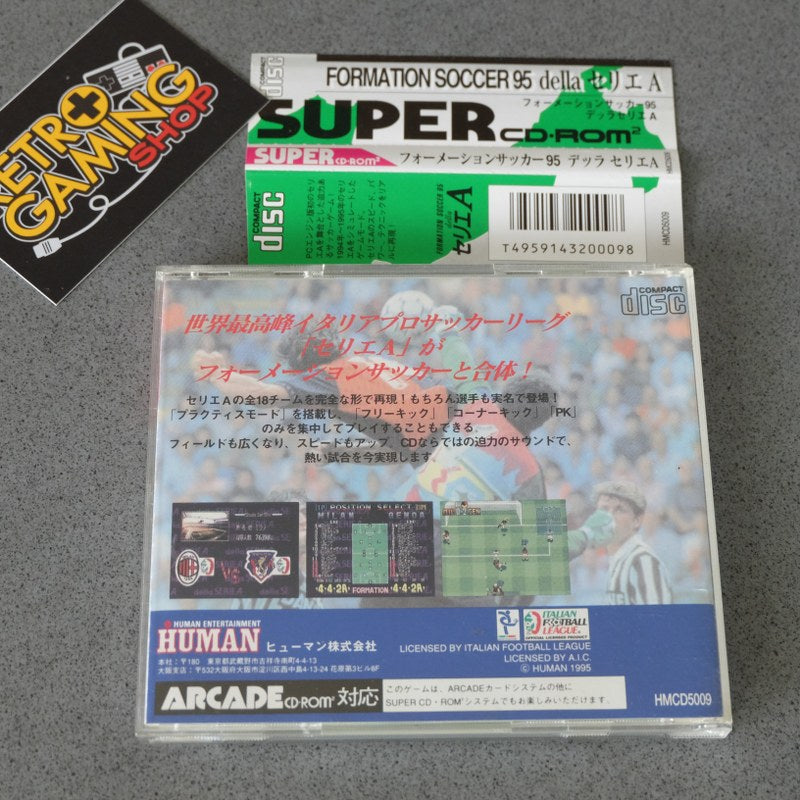 Formation Soccer 95 dell Serie A Pc Engine