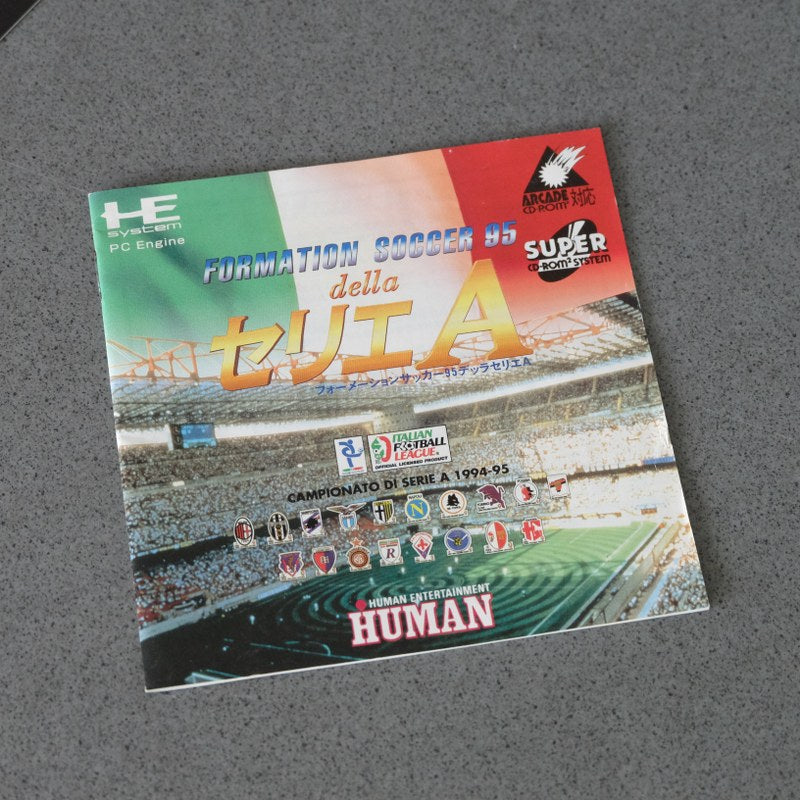 Formation Soccer 95 dell Serie A Pc Engine