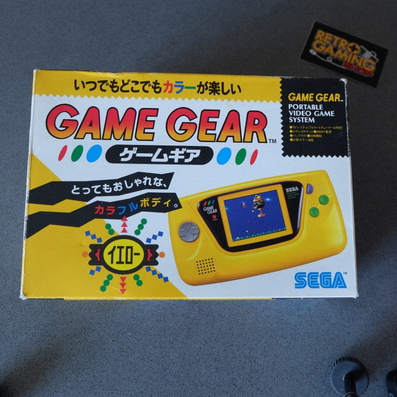 Sega Game Gear Yellow Jap