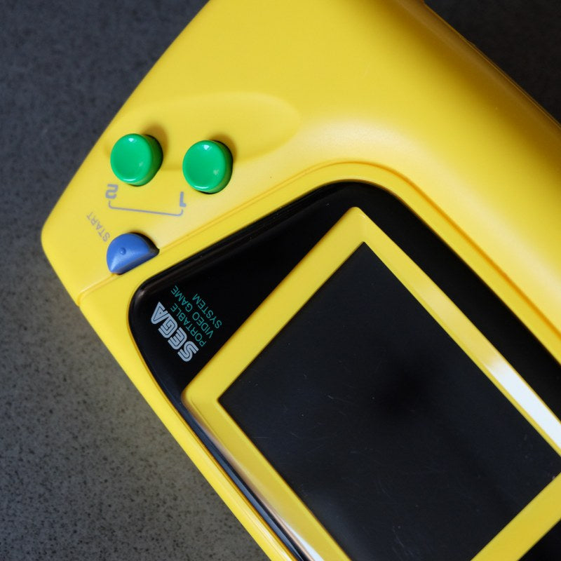 Sega Game Gear Yellow Jap