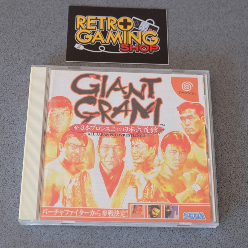 Giant Gram All Japan Pro Wrestling 2 - SEGA