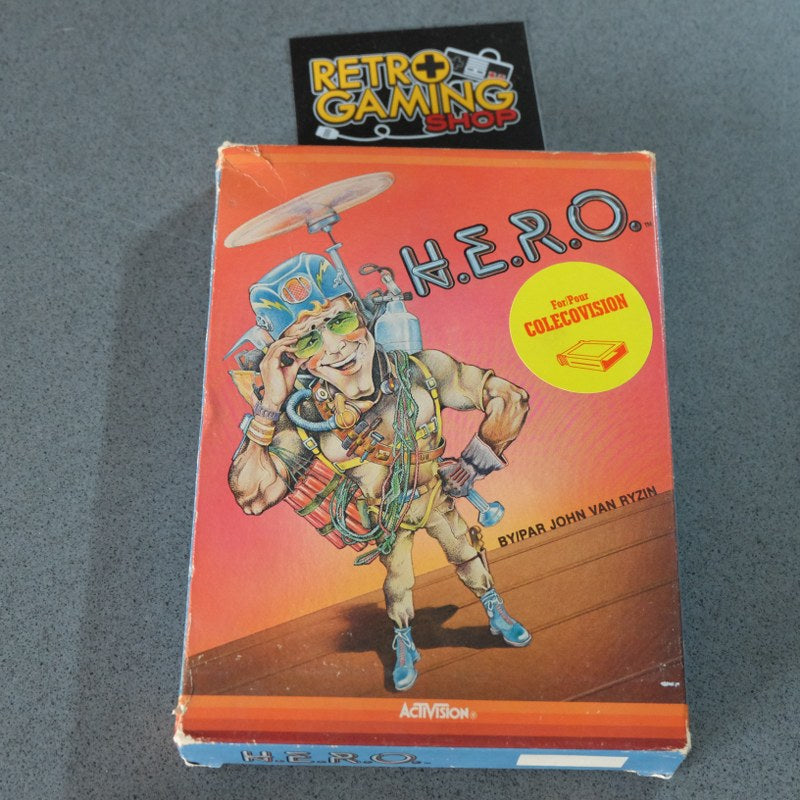 H.E.R.O. Colecovision - Retrogaming Shop