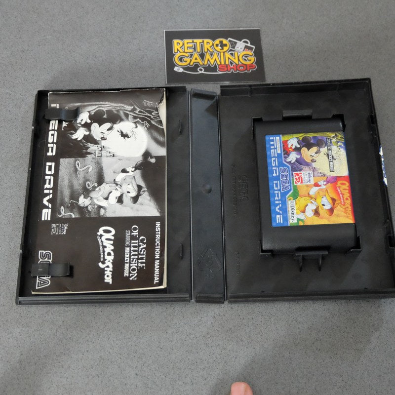 Quackshot Starring Donald Duck / Castle Of Illusion Starring Mickey Mouse