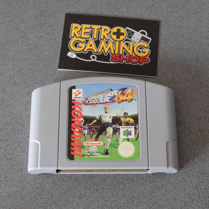 international super star soccer 64 - Nintendo