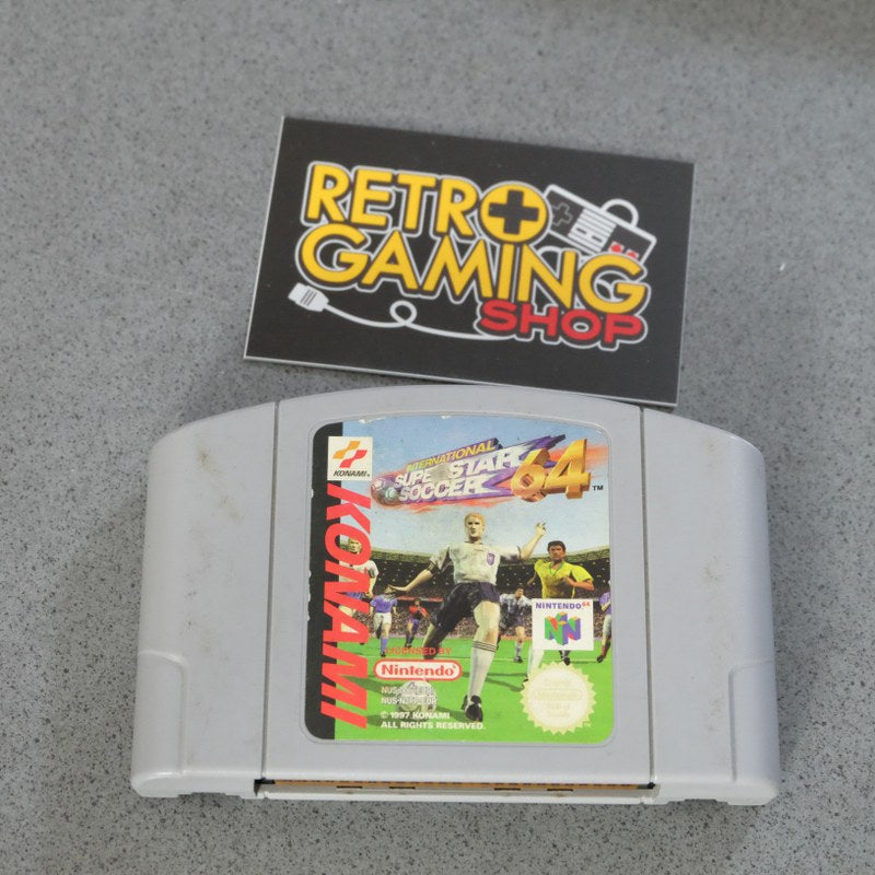 international super star soccer 64 - Retrogaming Shop