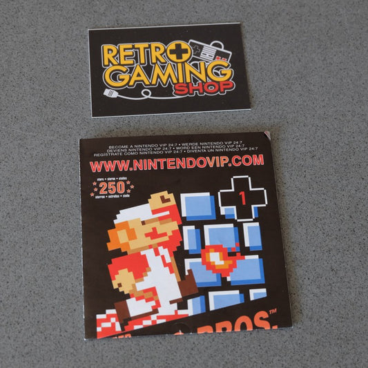 Mario Bros. Classic Series VIP Points Booklet