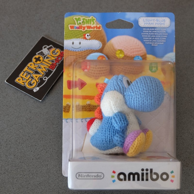 Light-Blue Yarn Yoshi - Nintendo