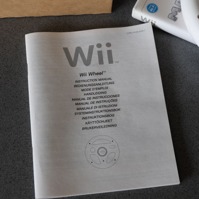 Mario Kart Wii +Wii Wheel