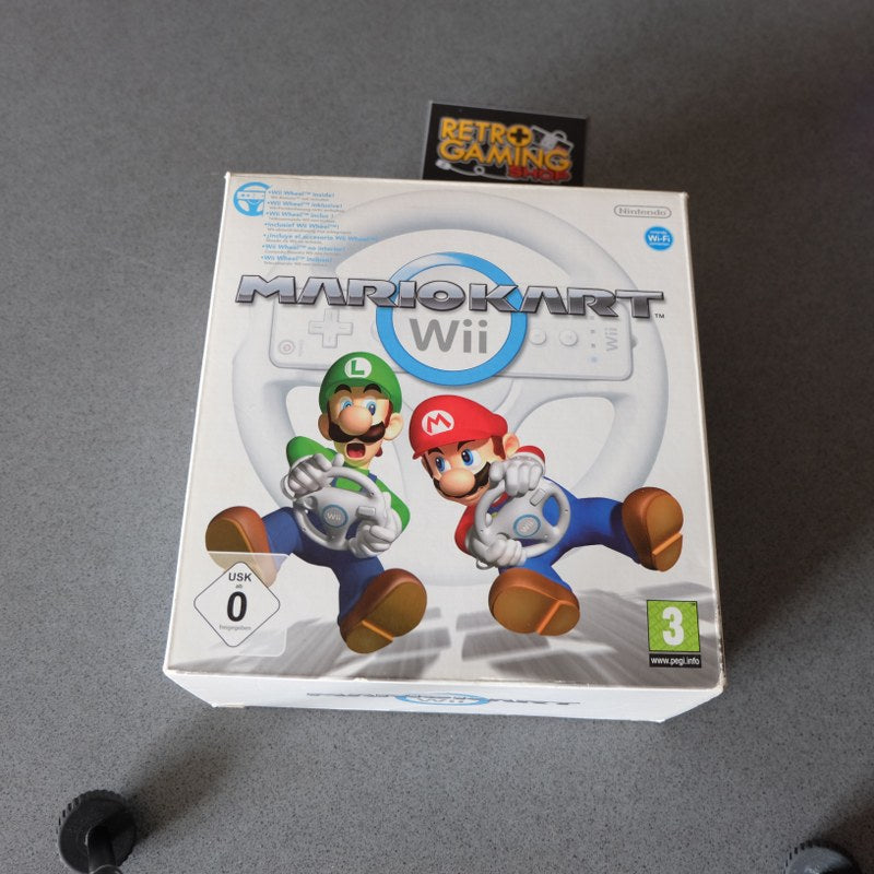 Mario Kart Wii +Wii Wheel