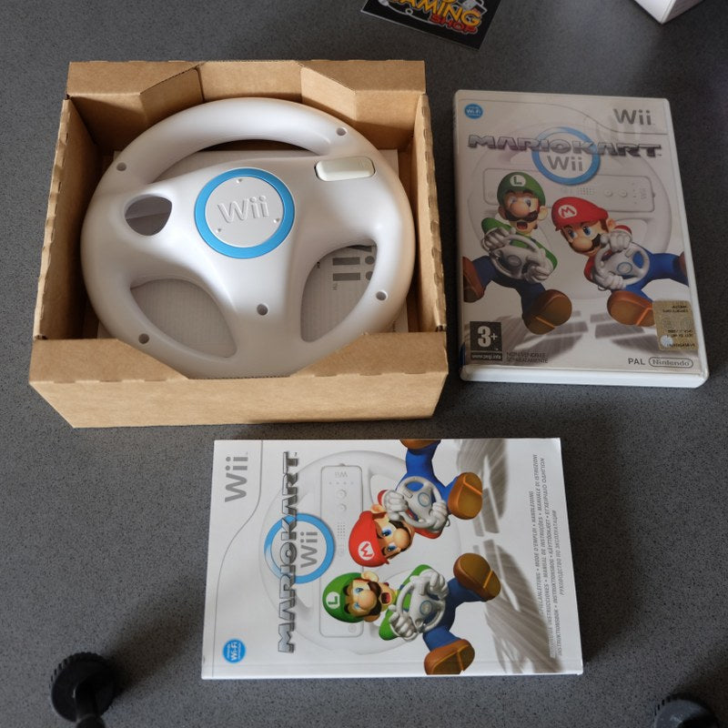 Mario Kart Wii +Wii Wheel