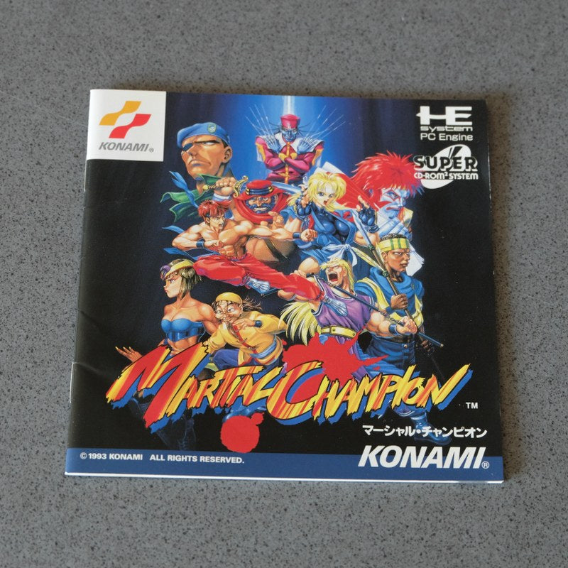 Martial Champion Pc Engine