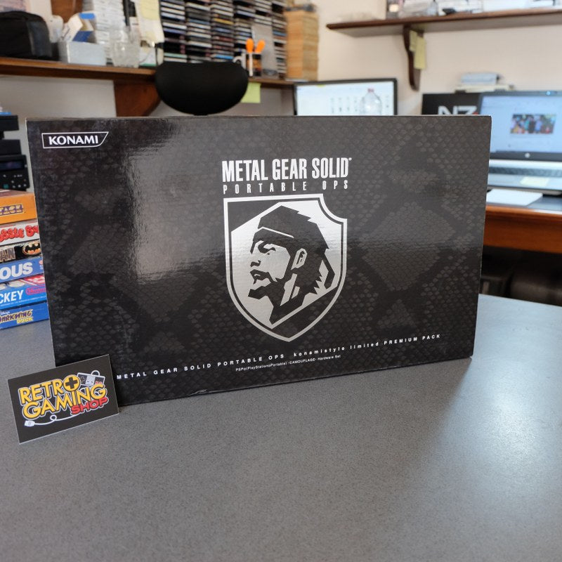 Metal Gear Solid Portable Ops KonamiStyle Limited Premium Pack Nuovo - Sony