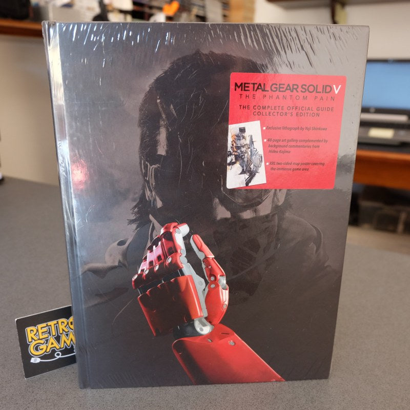 Metal Gear Solid V The Phantom Pain The Complete Official Guide Collector's Edition Nuova - Sony