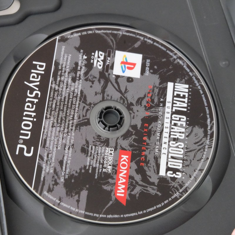 Metal Gear Solid 3: Subsistence