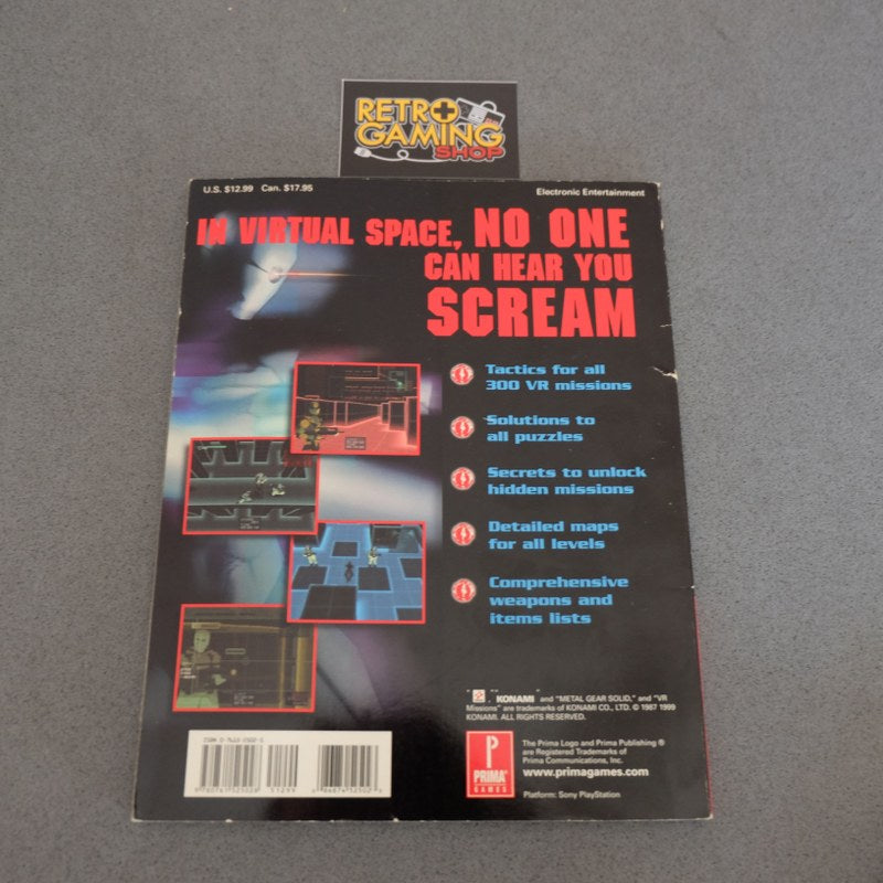 Metal Gear Solid Vr Missions Prima's Official Strategy Guide